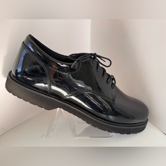 BATES High Gloss Duty Oxford Dress Shoes -Men’s Size 13-Black - E22141 BRAND NEW main image 10